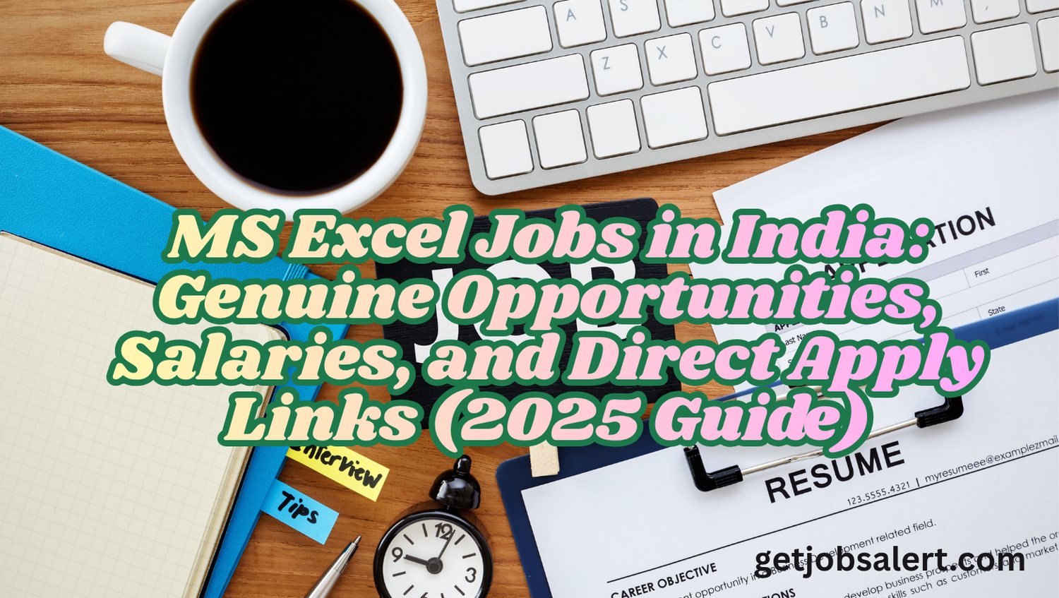 MS Excel Jobs in India: Genuine Opportunities, Salaries, and Direct Apply Links (2025 Guide)